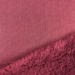 Manta Sherpa 100% Poliéster 1,60m Largura - Rosa chiclets