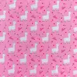 Microfibra Digital (Tactel) - Lhama Fundo Rosa - 100% Poliéster - Variante 1 Microfibra Digital (Tactel) - Lhama Fundo Rosa - 100% Poliéster - Variante 1