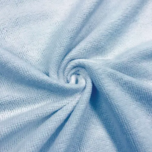 Microfibra Felpuda Lisa 80% Poliéster 20% Poliamida 1,45m Largura - Azul bebê Microfibra Felpuda Lisa 80% Poliéster 20% Poliamida 1,45m Largura - Azul bebê