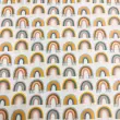 Microfibra Tactel Digital Estampa Exclusiva Arco Íris Boho 100% Poliéster - Variante 1