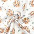 Microfibra Tactel Digital Estampa Exclusiva Rostinho Leão Boho 100% Poliéster - Variante 1