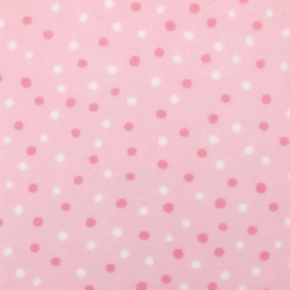 Microsoft Estampado 100% Poliéster 1,65m Largura - Poá rosa Microsoft Estampado 100% Poliéster 1,65m Largura - Poá rosa