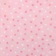 Microsoft Estampado 100% Poliéster 1,65m Largura - Poá rosa