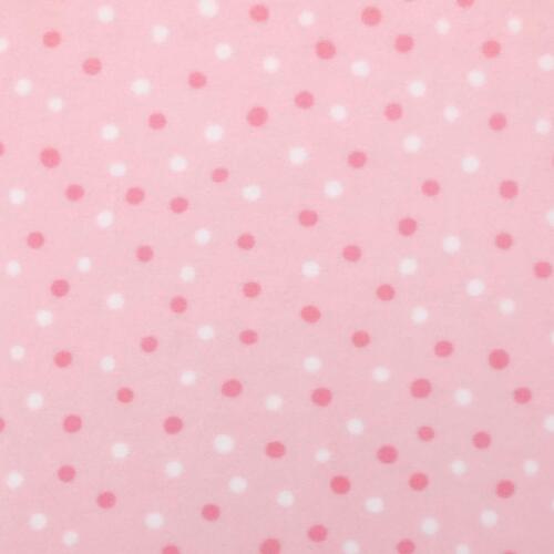 Microsoft Estampado 100% Poliéster 1,65m Largura - Poá rosa