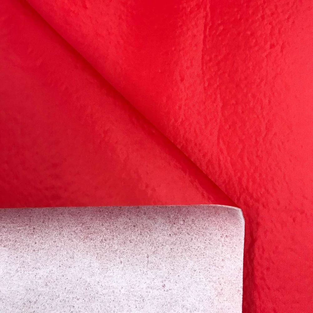 Nylon Dublado Acoplado Larg. 1,40M - Vermelho Nylon Dublado Acoplado Larg. 1,40M - Vermelho