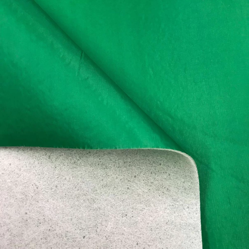Nylon Dublado Acoplado Larg. 1,40M - Verde bandeira Nylon Dublado Acoplado Larg. 1,40M - Verde bandeira