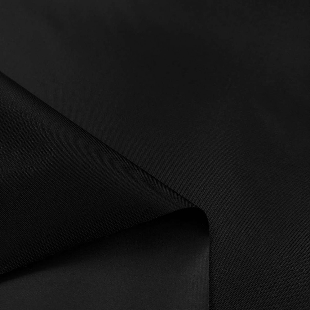 Nylon Emborrachado Impermeável - 100% Poliamida - 1,50m largura. - Preto