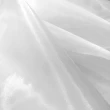 Organza Cristal - 100% Poliéster - 1,50m Largura - Branco