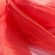 Organza Cristal - 100% Poliéster - 1,50m Largura - Vermelho