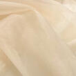 Organza Cristal - 100% Poliéster - 1,50m Largura - Bege