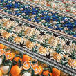 Painel Tricoline Digital Barrado Frutas 3D 0,55 x 1,50m - Variante 1
