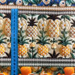Painel Tricoline Digital Barrado Frutas 3D 0,55 x 1,50m - Variante 1