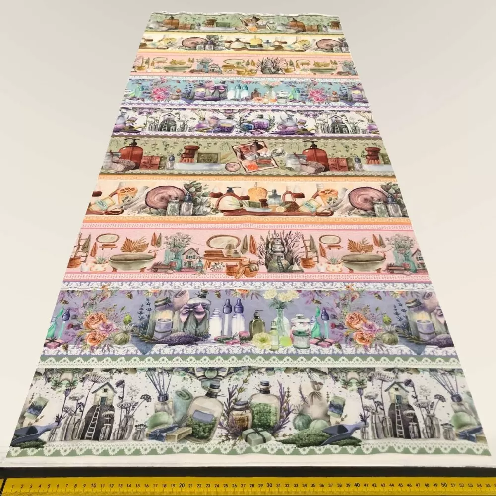 Painel Tricoline Digital Barrado Home 0,55 x 1,50m 10 Faixas - Variante 1 Painel Tricoline Digital Barrado Home 0,55 x 1,50m 10 Faixas - Variante 1