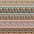 Painel Tricoline Digital Barrado Ursinhos 3D 0,55 x 1,50m - Variante 1