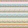 Painel Tricoline Digital Fabricart Barrado Páscoa Baby Bunny 0,55 x 1,50m - Variante 1
