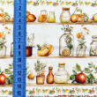 Painel Tricoline Digital Fernando Maluhy Barrado Cozinha Ancestral 0,55 x 1,50m - C01
