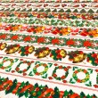 Painel Tricoline Digital Fernando Maluhy Barrado Feliz Natal 0,55 x 1,50m 10 Faixas - C01