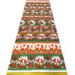 Painel Tricoline Digital Fernando Maluhy Barrado Natal Pássaros Cardeal 0,55 x 1,50m - C01