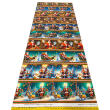 Painel Tricoline Digital Fernando Maluhy Barrado Natal do Papai Noel 0,55 x 1,50m - C01