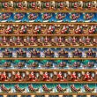 Painel Tricoline Digital Fernando Maluhy Barrado Natal do Papai Noel 0,55 x 1,50m - C01