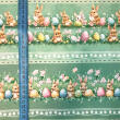 Painel Tricoline Digital Fernando Maluhy Barrado Páscoa Verde Tifany 0,55 x 1,50m - Variante 1