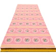 Painel Tricoline Pascoa Barrado Rosa Flor 0,55 x 1,50m 9 Faixas - Variante 1 Painel Tricoline Pascoa Barrado Rosa Flor 0,55 x 1,50m 9 Faixas - Variante 1