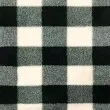 Pelúcia Carapinha Estampada 100% Poliéster 1,60m largura - Xadrez verde