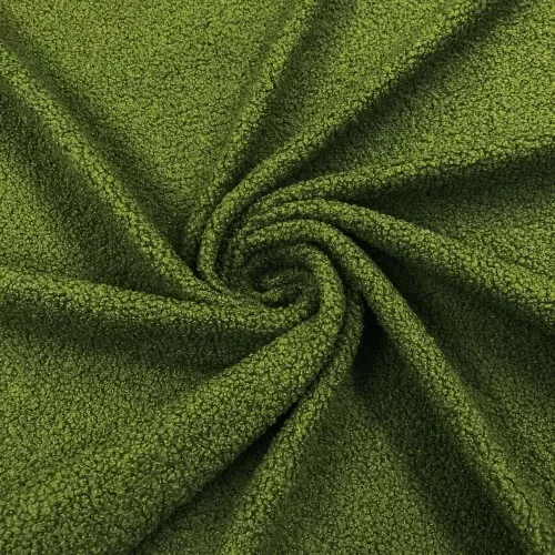Pelúcia Manta Teddy Mini Sherpa Crespinha 100% Poliéster 1,50m Largura - Verde pistache