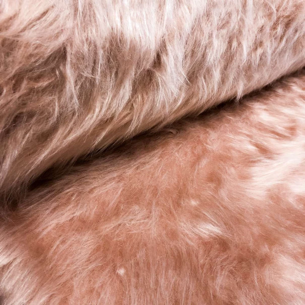 Pelúcia Prime - Pelo Alto - 100% Poliéster - Rosê Pelúcia Prime - Pelo Alto - 100% Poliéster - Rosê