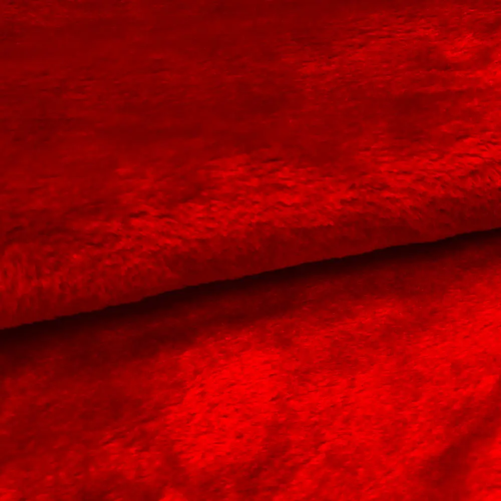 Pelúcia Lisa 12mm de Altura - 1,50m largura - Vermelho Pelúcia Lisa 12mm de Altura - 1,50m largura - Vermelho