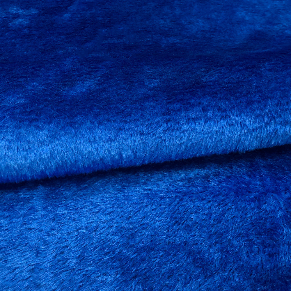 Pelúcia Lisa 12mm de Altura - 1,50m largura - Azul royal