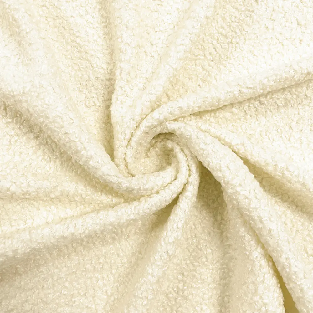 Pelúcia Manta Teddy Mini Sherpa Crespinha 100% Poliéster 1,50m Largura - Pérola Pelúcia Manta Teddy Mini Sherpa Crespinha 100% Poliéster 1,50m Largura - Pérola