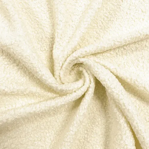 Pelúcia Manta Teddy Mini Sherpa Crespinha 100% Poliéster 1,50m Largura - Pérola