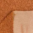 Pelúcia Manta Teddy Mini Sherpa Crespinha 100% Poliéster 1,50m Largura - Terracota