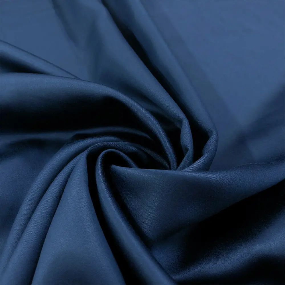 Percal Fibra de Bambu 300 Fios 100% Bambu 2,80m largura - Azul marinho Percal Fibra de Bambu 300 Fios 100% Bambu 2,80m largura - Azul marinho