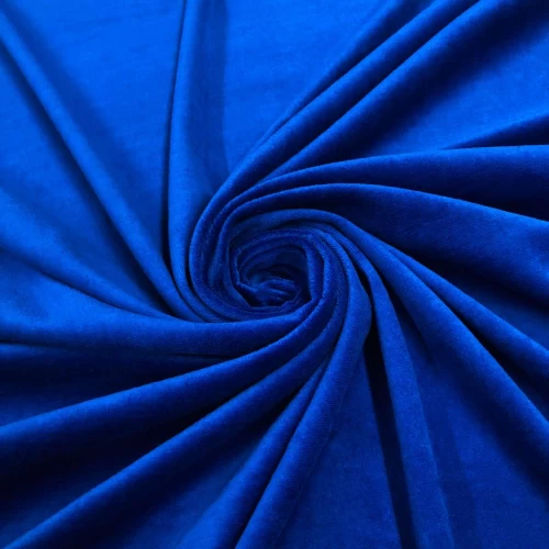 Plush Liso 100% Poliéster 1,60m Largura - Azul royal Plush Liso 100% Poliéster 1,60m Largura - Azul royal
