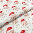 Sarja Impermeável Exclusiva Coleção Natal Papai Noel Gold 100% Algodão 1,50m Largura - Variante 1