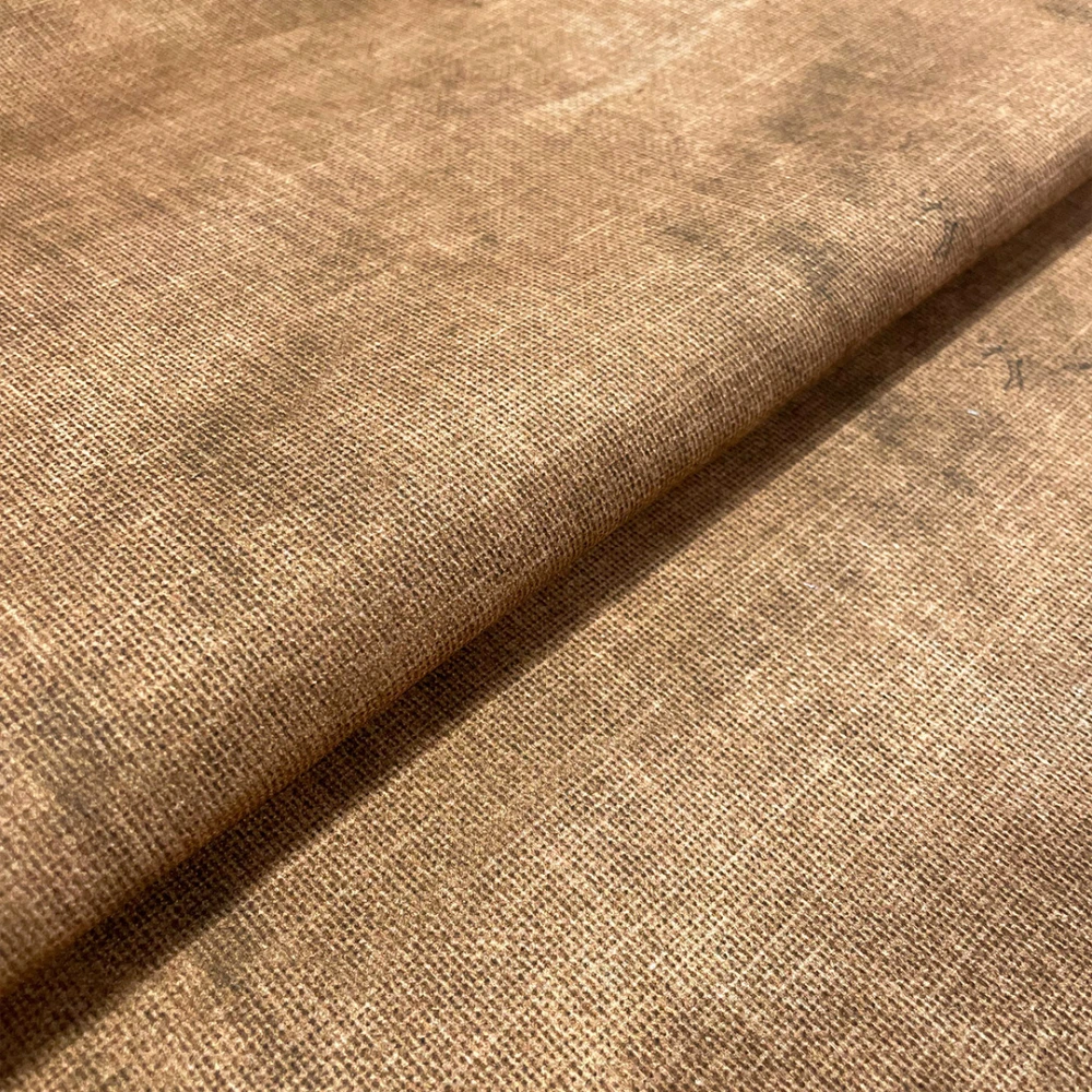 Sarja Impermeável Exclusiva Coleção Textura Juta 100% Algodão 1,50m Largura - Caramelo Sarja Impermeável Exclusiva Coleção Textura Juta 100% Algodão 1,50m Largura - Caramelo