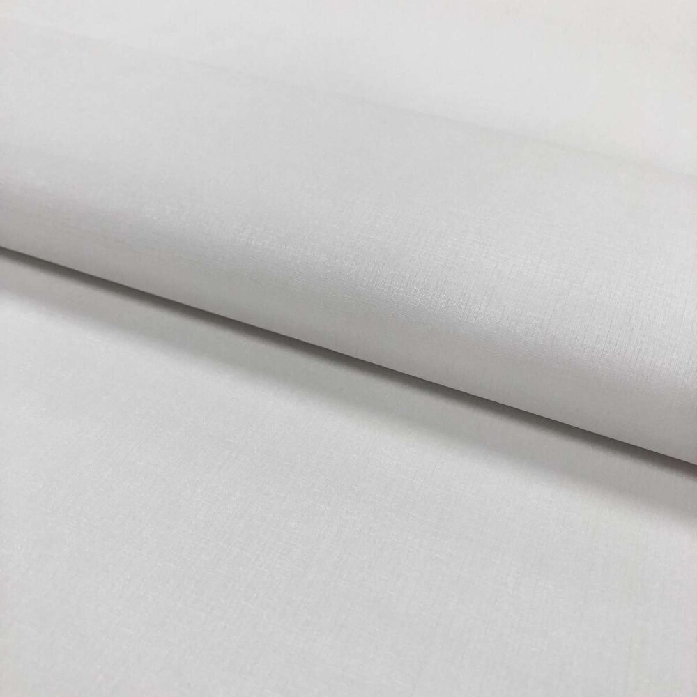 Sintético Duna Espessura 0.80mm Fundo Malha de Algodão 1,40m Largura - Branco
