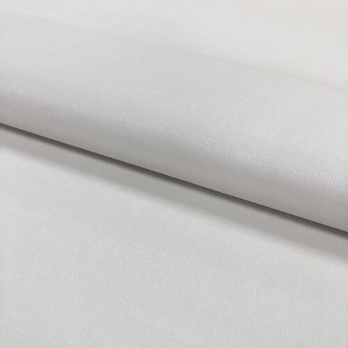 Sintético Duna Espessura 0.80mm Fundo Malha de Algodão 1,40m Largura - Branco