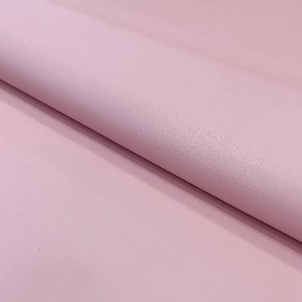 Sintético Duna Espessura 0.80mm Fundo Malha de Algodão 1,40m Largura - Rosa bebê