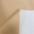 Sintético Palha Trançada Espessura 1.50mm Fundo Spun 1,40m Largura - Bege