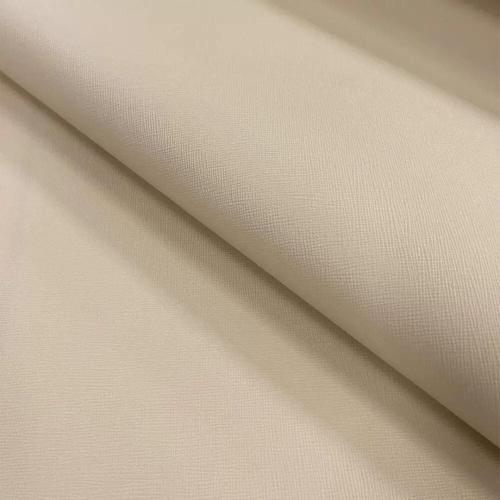 Sintético Prada Espessura 0.80mm Fundo Malha De Algodão 1,40m Largura - Off white Sintético Prada Espessura 0.80mm Fundo Malha De Algodão 1,40m Largura - Off white