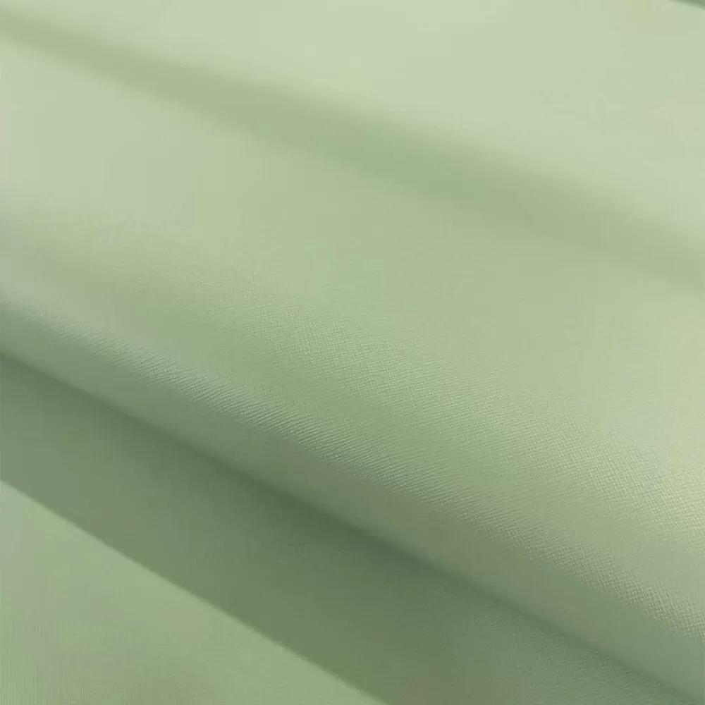 Sintético Prada Espessura 0.80mm Fundo Malha De Algodão 1,40m Largura - Verde menta Sintético Prada Espessura 0.80mm Fundo Malha De Algodão 1,40m Largura - Verde menta