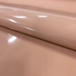Sintético Verniz Espessura 0.35mm Fundo Malha de Poliéster 1,40m Largura - Nude