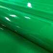 Sintético Verniz Espessura 0.35mm Fundo Malha de Poliéster 1,40m Largura - Verde bandeira