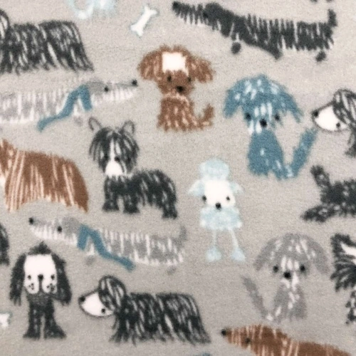 Soft Estampado - Dogs Rabiscos - 100% Poliéster - 1,60m Largura - Cor 905 Soft Estampado - Dogs Rabiscos - 100% Poliéster - 1,60m Largura - Cor 905