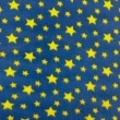 Soft Estampado - Estrelinhas Fundo Azul - 100% Poliéster - 1,60m Largura - Variante 1 Soft Estampado - Estrelinhas Fundo Azul - 100% Poliéster - 1,60m Largura - Variante 1