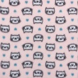 Soft Estampado - Gatinhos Fundo Rosa - 100% Poliéster - 1,60m Largura - Variante 1