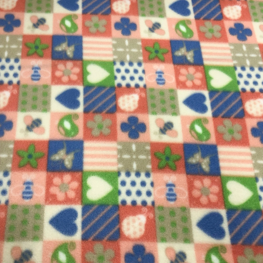 Soft Estampado Patchwork 100% Poliéster 1,60m Largura - Variante 1 Soft Estampado Patchwork 100% Poliéster 1,60m Largura - Variante 1